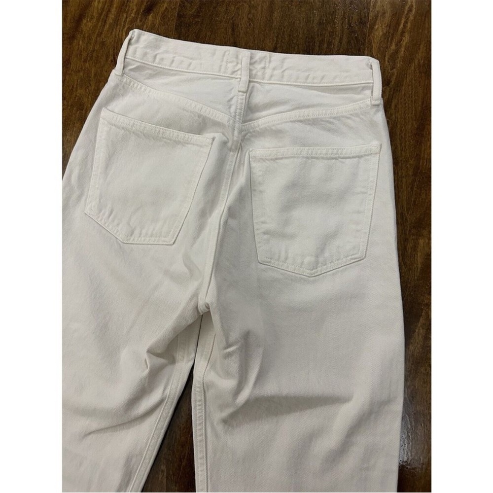 Agolde 90’s pitch white denim 26